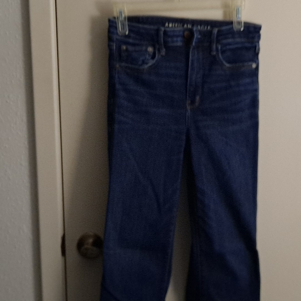 American Eagle straight jeans size 8 long